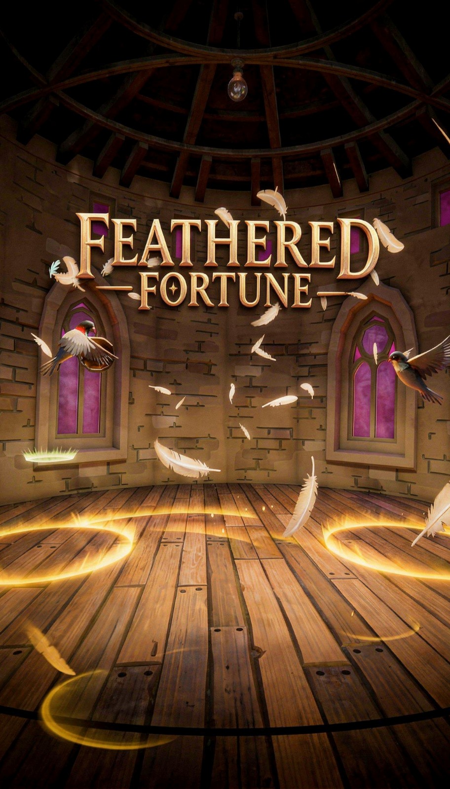 Feathered Fortune Hero Background Mobile